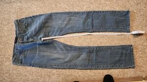 Levi's Tilted 504 Jeans Vintage, Size 9 Medium, Long Fit Juniors